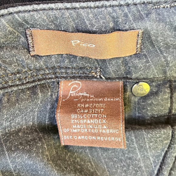 PAIGE Denim 'Pico' Flap Pocket Stretch - Tall! 💙 - Picture 6 of 6